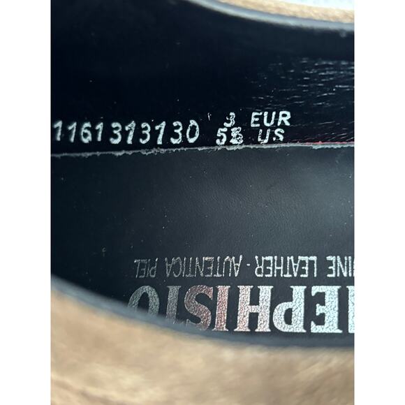 Mephisto Women's Brown Suede Leather shoes Size 5.5 #64767 - Picture 5 of 8